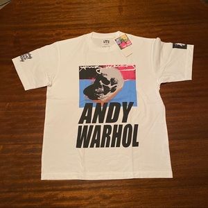 Brand NWT Andy Warhol x UT Oversized Skull T-shirt